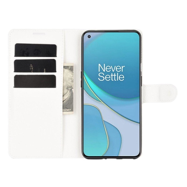 Classic OnePlus 9 flip kuoret - Valkoinen White