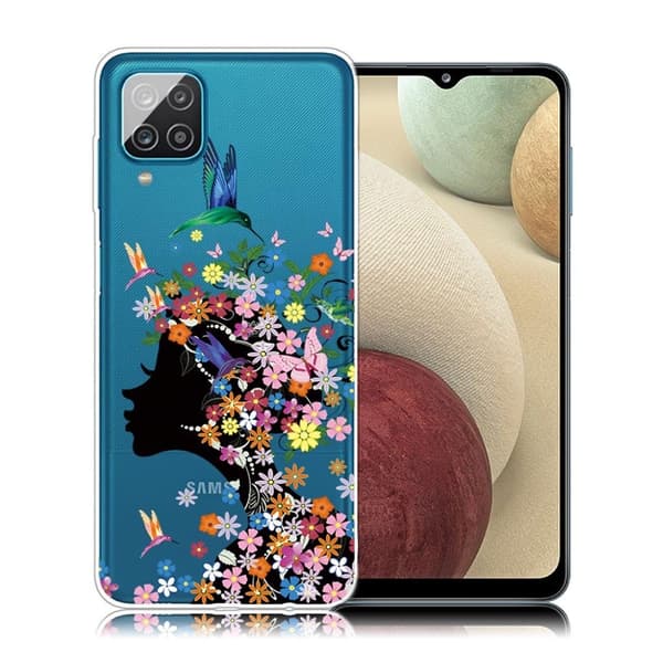 Deco Samsung Galaxy A12 5G etui - skønhed Multicolor