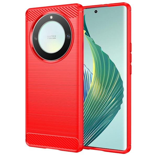 Carbon Flex Etui Honor Magic5 Lite / X9a / X40 - Rød Red