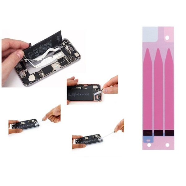 JF-8165 7-i-1 reparations-set batteriutbyte Iphone 8 Plus multifärg