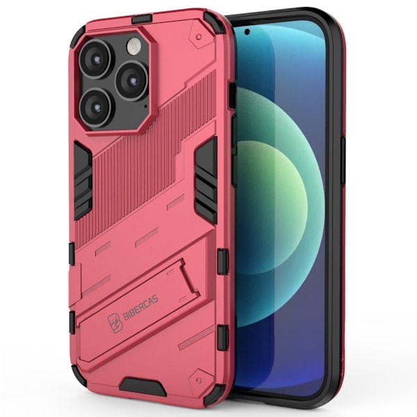 Stöttåligt iPhone 14 Pro Max hybridskal - Rosa Rosa