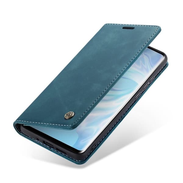Caseme Huawei P30 Pro Retro Skinnetui - Blå Blue