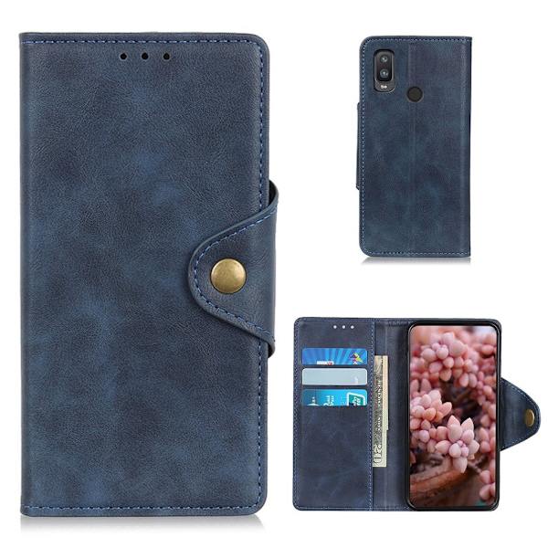 Alpha Alcatel 1L (2021) Flip etui - Blå Blue