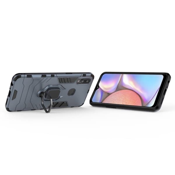 Ring Guard  Samsung Galaxy A10s kuoret - Sininen Blue
