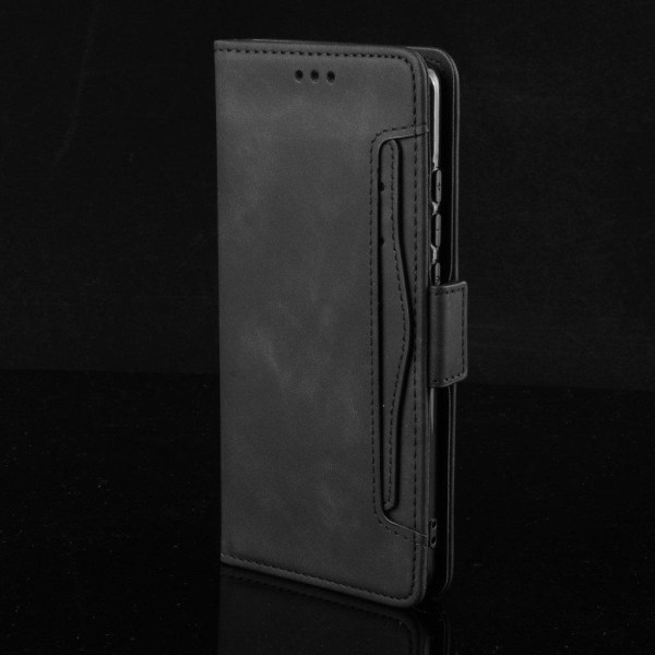 Moderni Nahkalaukku For Samsung Galaxy Xcover 5 - Musta Black