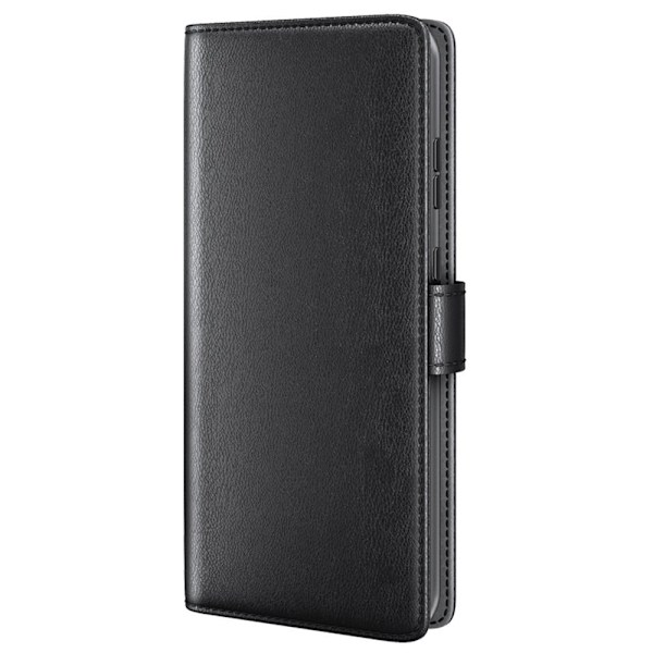 Äkta läder Xiaomi Mi 11i / Xiaomi Poco F3 / Xiaomi Redmi K40 / Xiaomi Redmi K40 Pro / Xiaomi Redmi K40 Pro Plus fodral med korthållare Svart