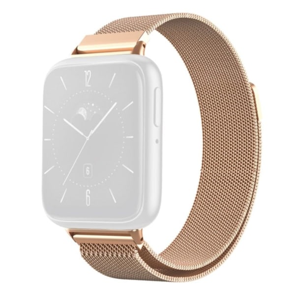 Oppo Watch 3 milanese stainless steel watch strap - Rose Gold Rosa