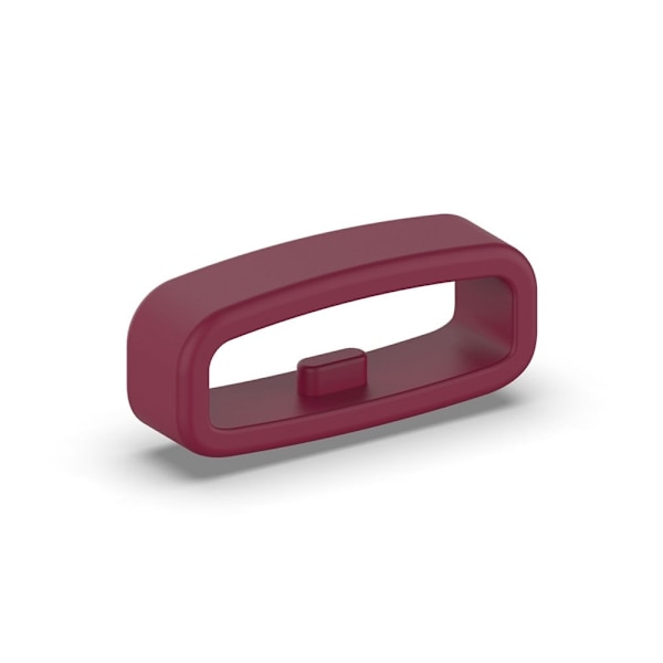 22mm Universal silikone strop loop - Rødvin Red