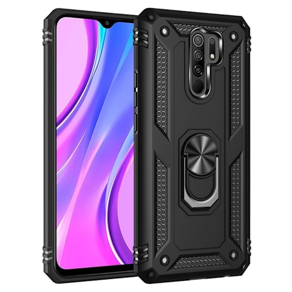 Bofink Combat Xiaomi Redmi 9 skal - Svart Svart