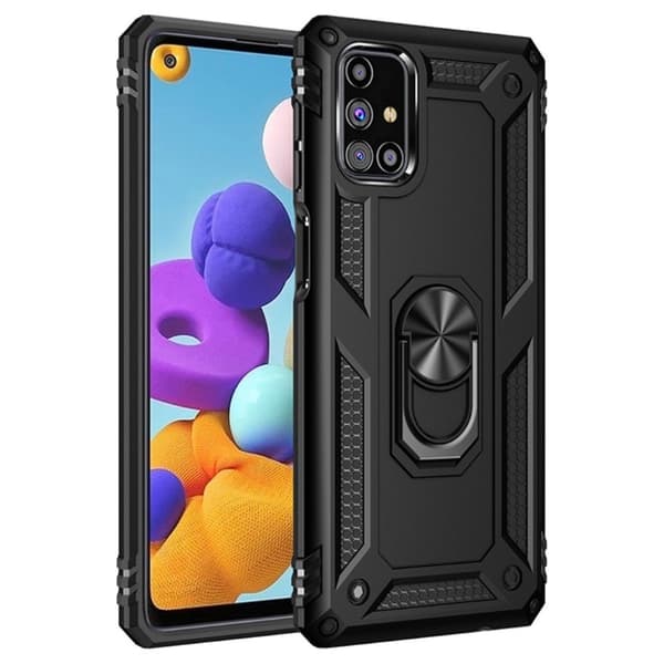 Bofink Combat Samsung Galaxy M31s etui - sort Black