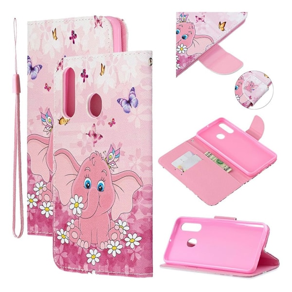 Wonderland Samsung Galaxy A60 fodral -Rosa Rosa