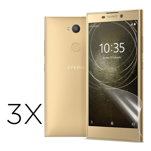 3-pack Sony Xperia L2 kirkas näytön suojakalvo Transparent