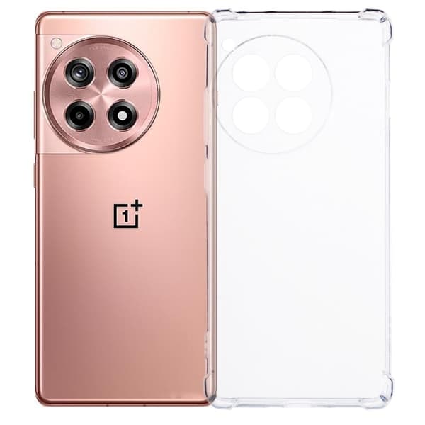 Lux-Case Airbag OnePlus 12R / OnePlus Ace 3 skal Transparent