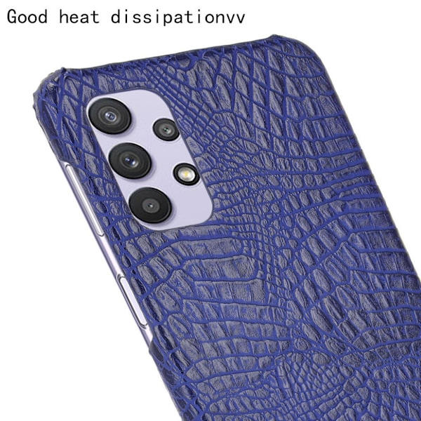 Croco Samsung Galaxy A32 5G skal - Blå Blå