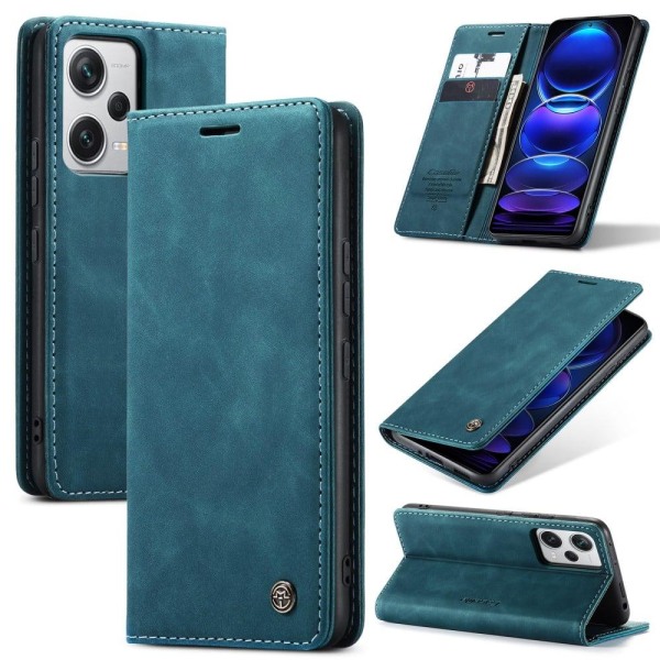 CaseMe Xiaomi Redmi Note 12 Pro Plus Vintage Suojakotelo - Sininen Blue