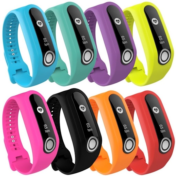 TomTom Touch moderni ranneke - Punainen Red