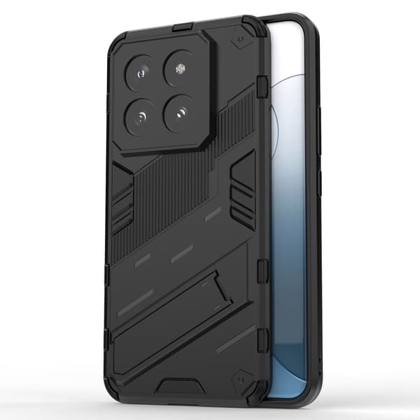 Stødsikkert moderne Xiaomi 14 Pro hybridcover - Sort Black