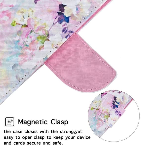 Wonderland Samsung Galaxy M51 Flippetui - Farget Blomst Multicolor