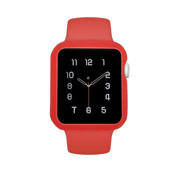 Apple Watch Series 5 44 mm slitesterk støtfangerramme - Rød Red