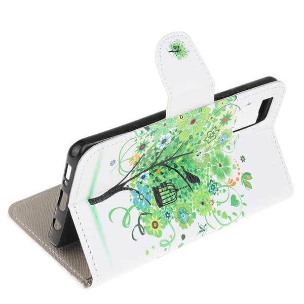 Wonderland Samsung Galaxy A72 5G Flippetui - Grønt Tre Green