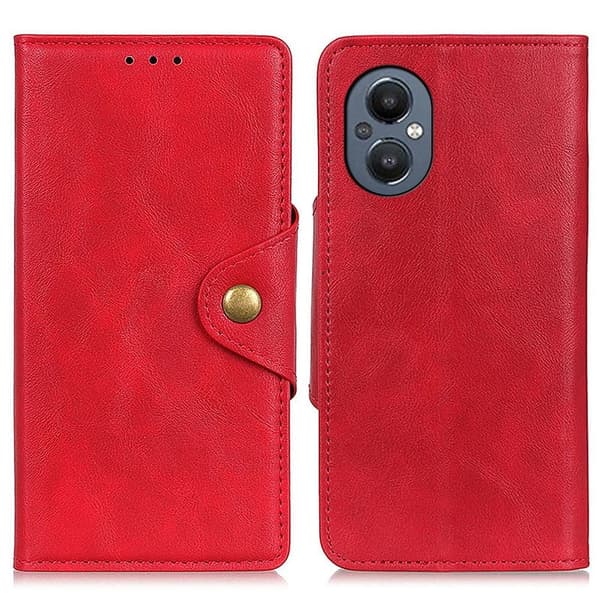 Alpha OnePlus Nord N20 5G Läppäkotelo - Punainen Red