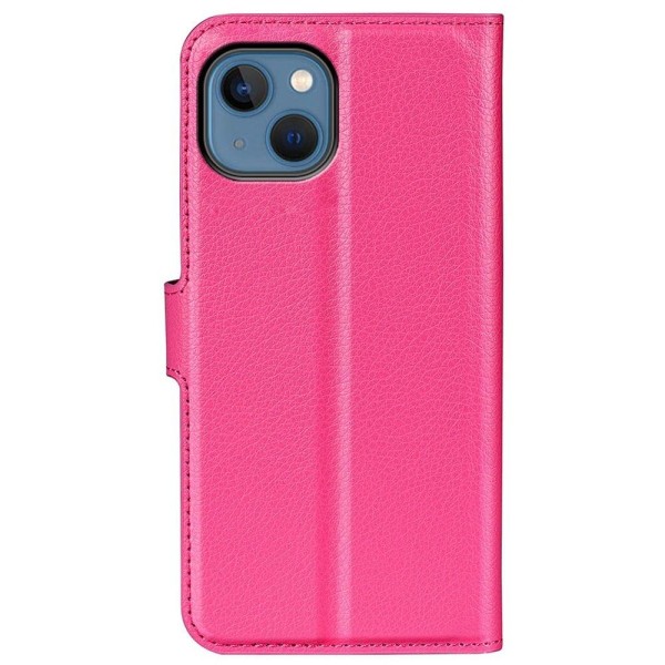 Klassisk iPhone 14 Plus flip etui - Pink Pink