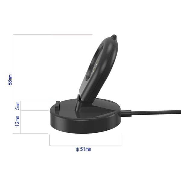 Oppo Watch 3 / 3 Pro / 2 USB-kellon latausteline Black