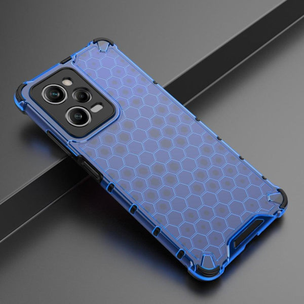 Bofink Honeycomb Xiaomi Redmi Note 12 Pro Suojakotelo - Sininen Blue