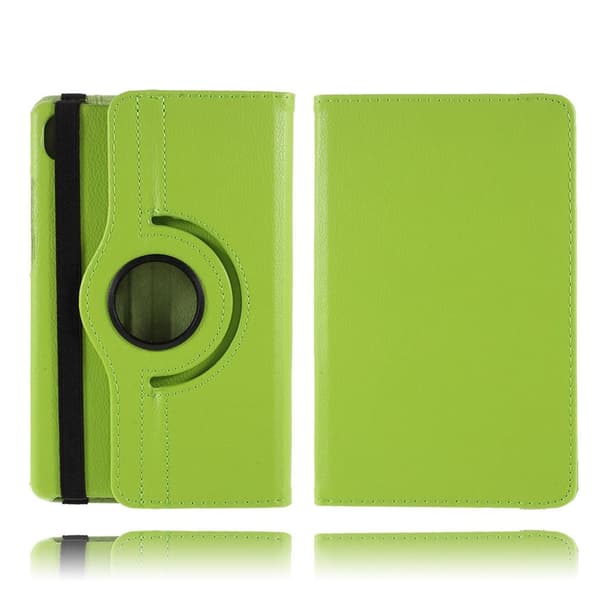 Lenovo Tab M8 360 roterbart lærveske - Grønn Green