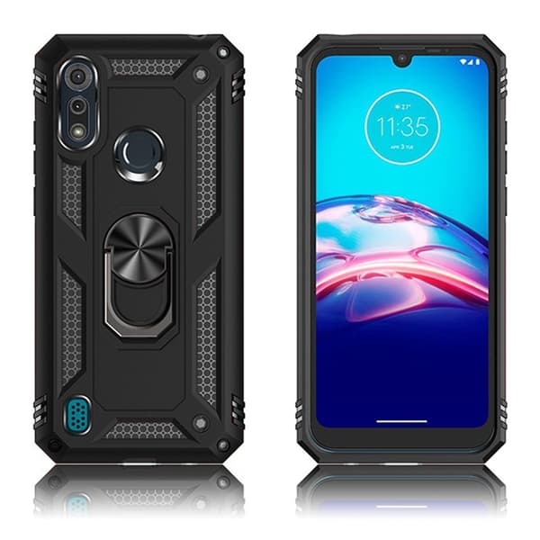 Bofink Combat Motorola Moto E6s (2020) Etui - Svart Black