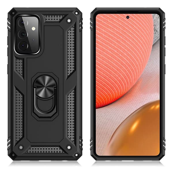 Bofink Combat Samsung Galaxy A72 5G kotelot - Musta Black