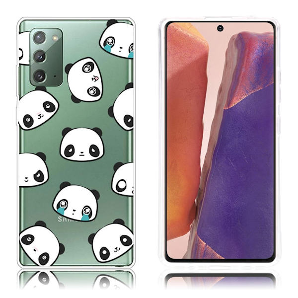 Deco Samsung Galaxy Note 20 cover - Hvid White