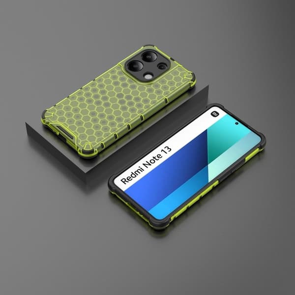 Bofink Honeycomb Xiaomi Redmi Note 13 5G  deksel - Grønn Green