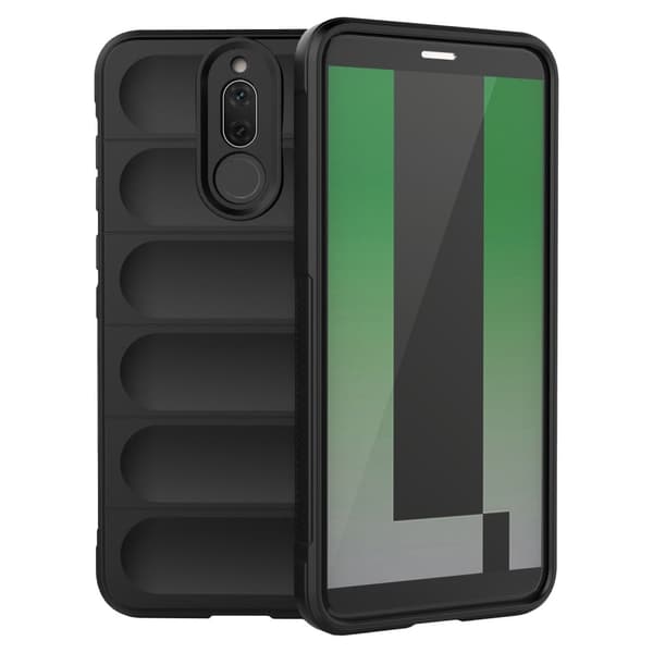 Deksel med mykt grep for Huawei Mate 10 Lite - Svart Black