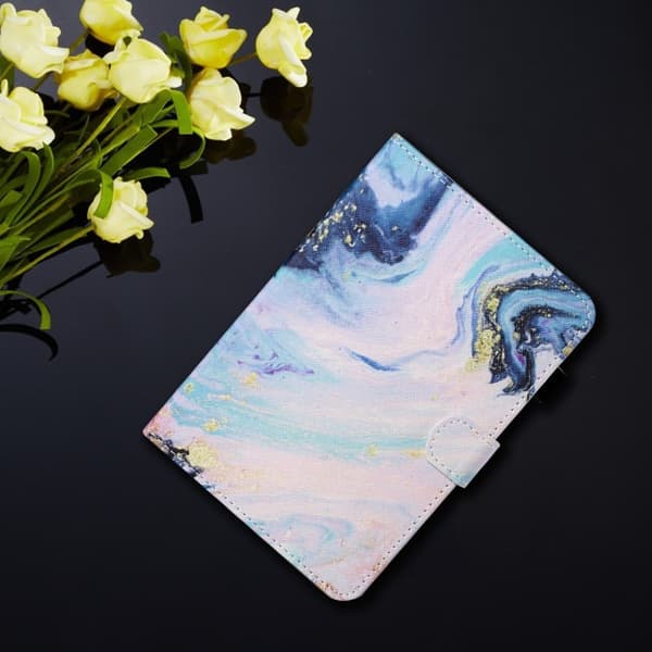 Lenovo Tab M10 mønstret læderetui - Oliemaleri Multicolor