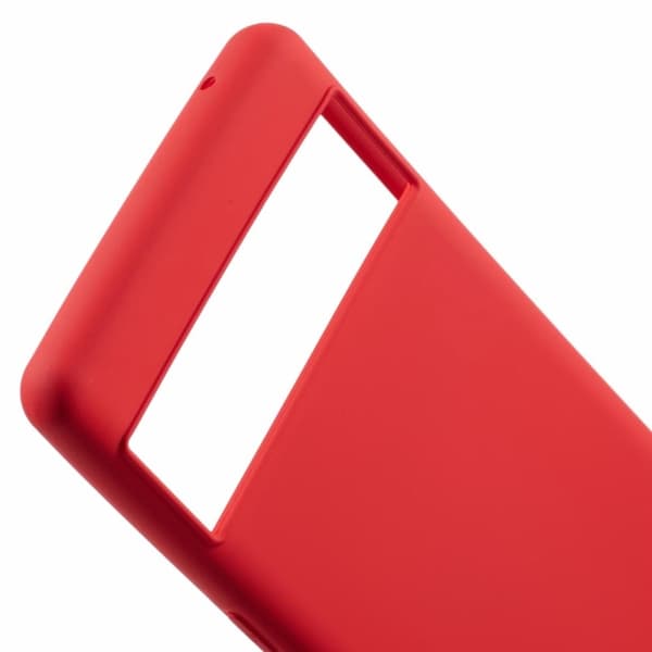 Google Pixel 7 5G Kotelo Iskunkestävä 2.0mm Joustava Joustava puhelimen kansi - Punainen Red