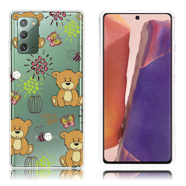 Deco Samsung Galaxy Note 20 kotelot - Karhu Brown