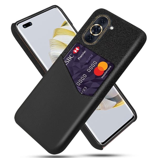 Bofink Huawei nova 10 Pro Kredittkort Deksel - Svart Black
