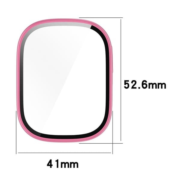 Hard Bump Resistant Cover for Xplora X6 Play Watch Case with Tempered Glass Screen Protector - Yellow Gul