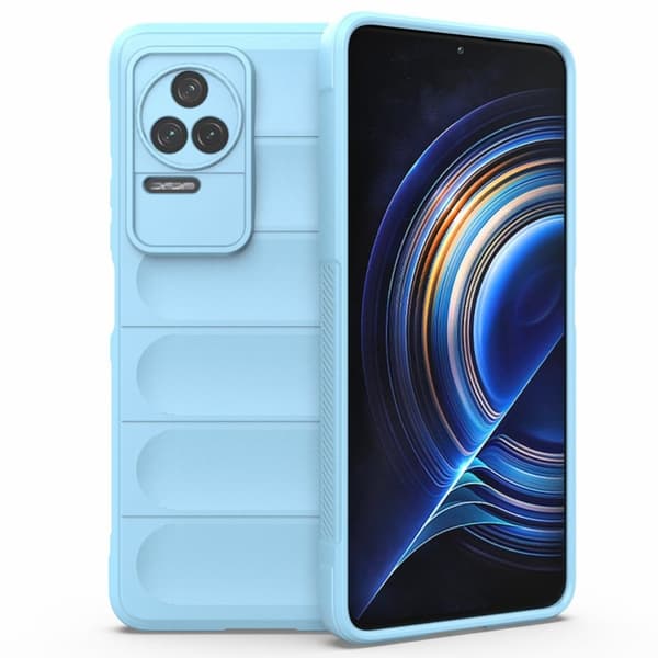 Blødt grebsformet cover til Xiaomi Redmi K50 / Xiaomi Redmi K50 Pro - Blå Blue