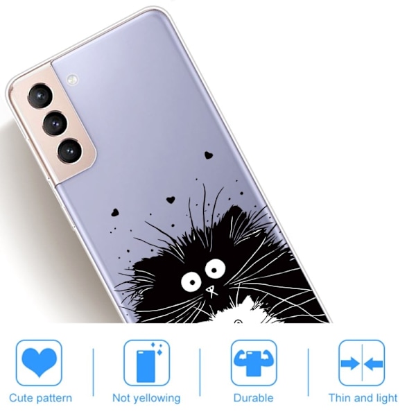 Deco Samsung Galaxy S22 Etui - To Katte Black