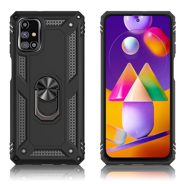 Bofink Combat Samsung Galaxy M31s kotelot - Musta Black