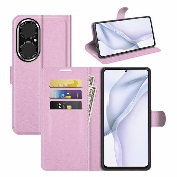 Classic Huawei P50 fodral - Rosa Rosa