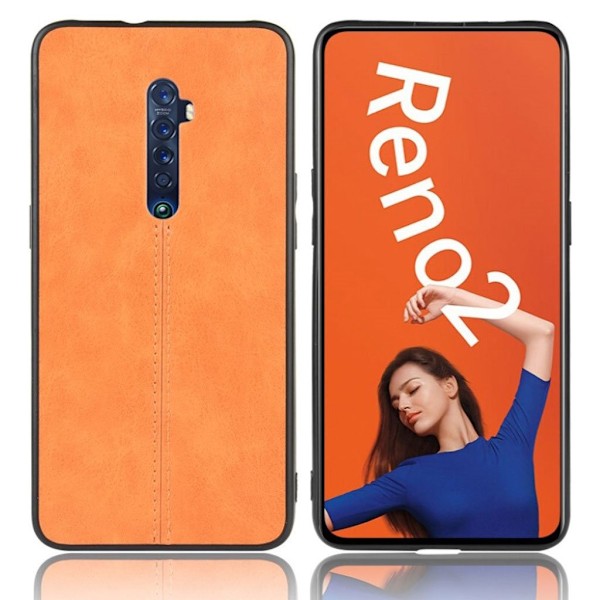 Admiral Oppo Reno2 kotelot - Ruskea Brown
