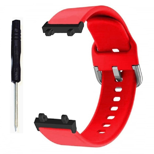 Amazfit T-Rex 2 silikonikellon hihna - Punainen Red