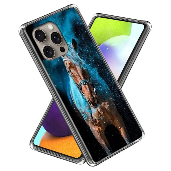 Vibe iPhone 16 Pro Max cover - Style D Blue