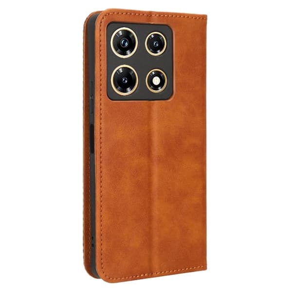 Bofink Vintage läder Infinix Note 30 Pro fodral - Brun Brun