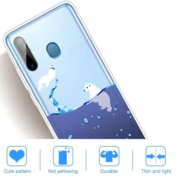 Deco Samsung Galaxy A11 / M11 Cover - Bjørn Blue
