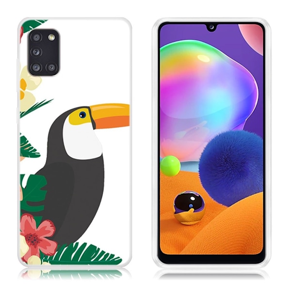 Deco Samsung Galaxy A31 kuoret - Lintu Multicolor