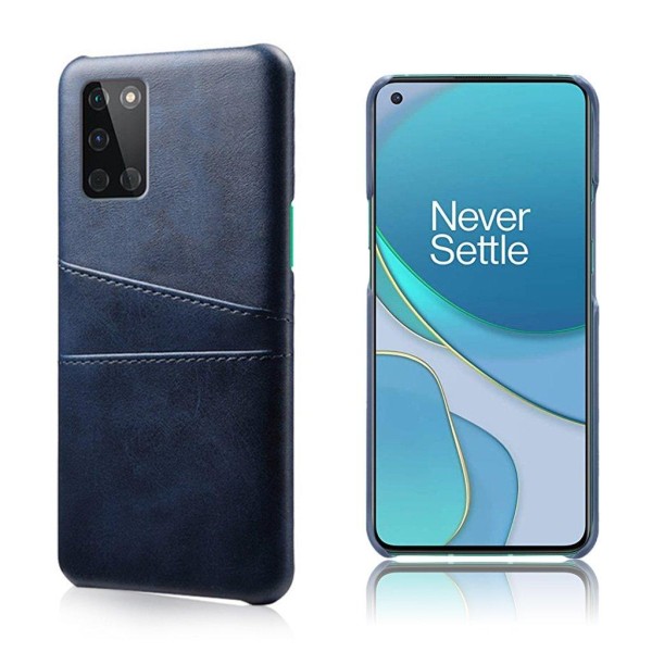 OnePlus 8T skal med korthållare - Blå Blå